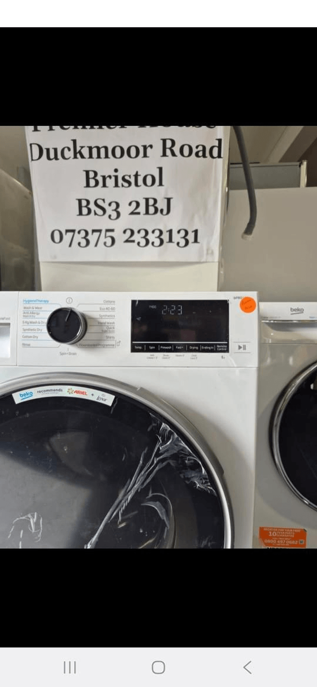 Beko washer/dryer £299